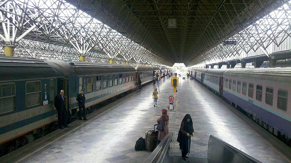 Tehran's train station