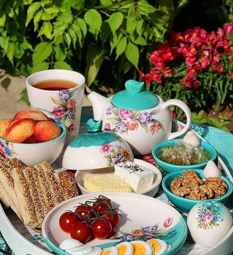 Iranian breakfast